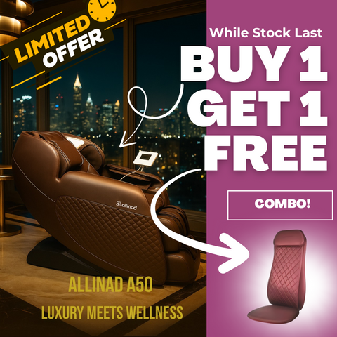 A50 "Talking" Therapeutic Massage Chair COMBO